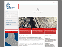 Tablet Screenshot of alqaryagroup.com
